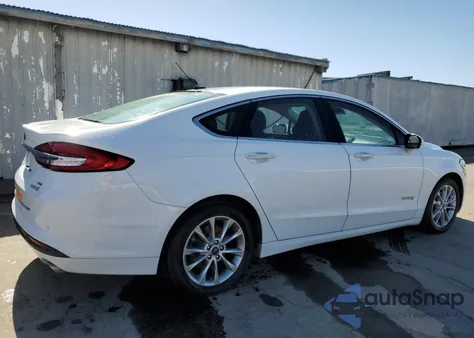 2017 Ford Fusion Se Hybrid z USA, uszkodzony, nr VIN 3FA6P0LU7HR409523